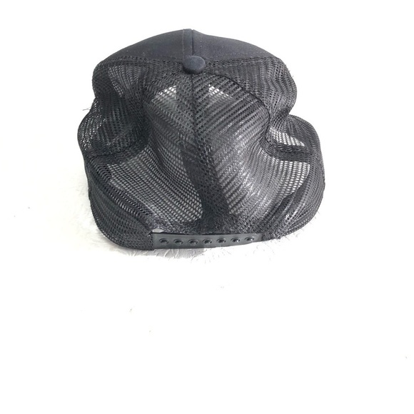 Love Your Melon Black Embroidered Trucker Hat Adjust EUC Unisex Adult One Size - Picture 3 of 7